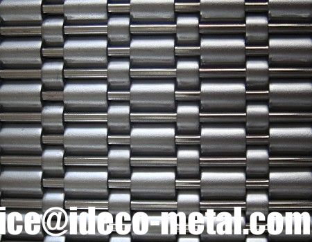 الصين أسلاك الفولاذ المقاوم للصدأ، شبكة قناة منسوجة للجدران الستارة المصعد المزود