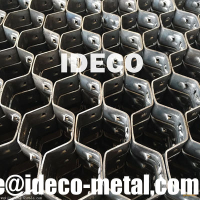 الصين شبكة لوح فولاذي سداسي قوي مقاوم للتآكل مقاوم للحرارة لبطانة الفرن المزود