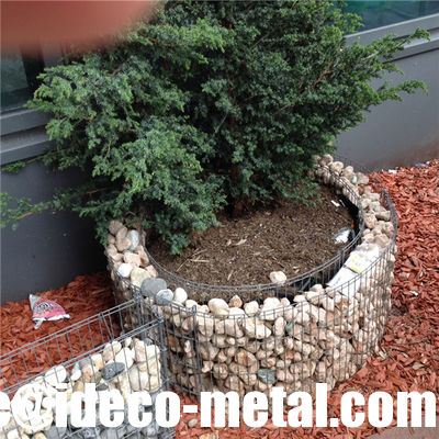 الصين حديقة سبيرال غابيون ارتفع السرير للزهور الخضروات، مستديرة غابيون هوخبيت المزود