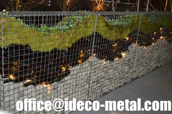 الصين الحدائق الزخرفية الغابيون السلالم للحدائق، الحواجز الغابيون الخضراء الجدار للمناظر الطبيعية المزود