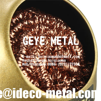 الصين كرات تنظيف سلك النحاس البرونزي، إسفنجة، حامل قوي لحامل لحام/قصدير/مكواة لحام نحاسية المزود