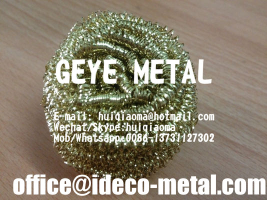 الصين الكرة التنظيفية من النحاس، وسائد التنظيف من النحاس، والأسلاك البرونزية المطبخ تنظيف أواني التنظيف المزود