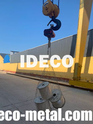 شبكات أمان IDECO، أكياس شبكية من أسلاك الفولاذ المقاوم للصدأ، شبكات كابلات سلكية احتجاز ثانوية، شبكات منع السقوط المزود