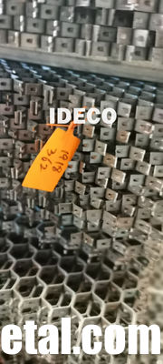 شبكات سداسية مرنة لصناعة الصلب، ألواح شبكية متينة من الفولاذ المقاوم للصدأ المزود