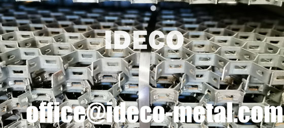 طابق هيكس ميش غطاء محطات توليد الكهرباء الصلب المقاوم للتآكل سهلة التركيب المزود