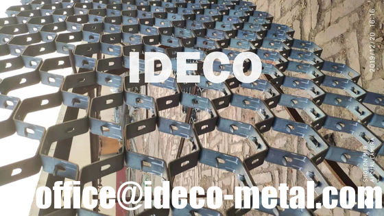 الشبكة السينية المقاومة للتآكل لمغلفات الفرن الصناعي المزود