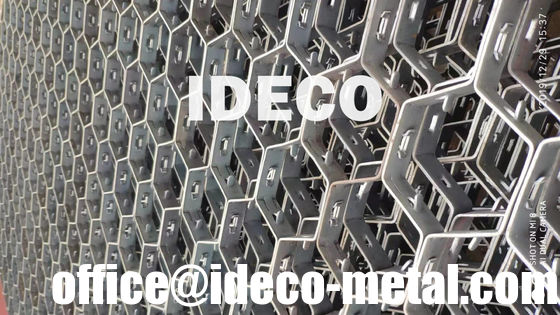 الشبكة السينية المقاومة للتآكل لمغلفات الفرن الصناعي المزود