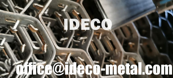 سبائك القوة لفائف Hexsteel لبطانة الأفران الكبيرة من الفولاذ المقاوم للصدأ 10 كجم/م2 مقاومة للحرارة المزود