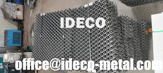 سبائك القوة لفائف Hexsteel لبطانة الأفران الكبيرة من الفولاذ المقاوم للصدأ 10 كجم/م2 مقاومة للحرارة المزود