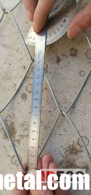 شبكة روك فال تيكو، طلاء زنك مجلفن ثقيل المزود