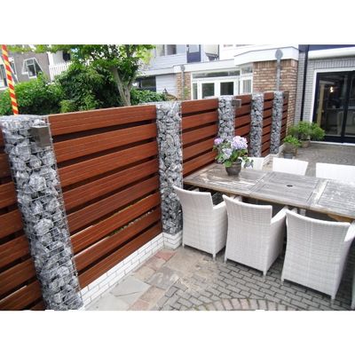 أعمدة/أبراج جابيون للمناظر الطبيعية، أعمدة حجرية، أعمدة جابيون للحديقة المزود