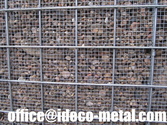 الزخرفية Tuinmuren، Schanskorfen، Steenpanelen، Schanskorf ماس 5x5 سم، Steenkorven المزود