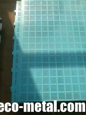 شاشة أمان محيط متحركة ، شاشة أمان ثقبية ذاتية التسلق المزود