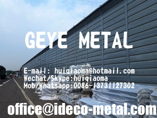 الحوائط الحاجزية المثبتة للصوت والحواجز العازلة للصوت المزود