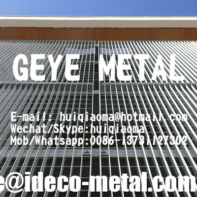 الوجوه المعمارية ألومنيوم شريط الشريط ألواح الشريط لبناء واجهة تغطية جدار الستائر المزود