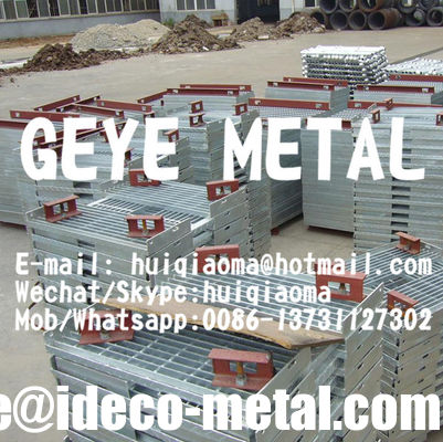 درابزين سلالم من حديد التسليح الملحوم، درابزين سلالم معدنية شبكية مانعة للانزلاق المزود