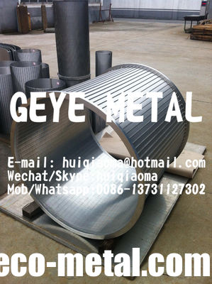 أسطوانات الشاشة السلكية المربعة، أسطوانات شاشة جونسون، أسطوانات ملف الفولاذ المقاوم للصدأ، شاشات الأسطوانات المزود