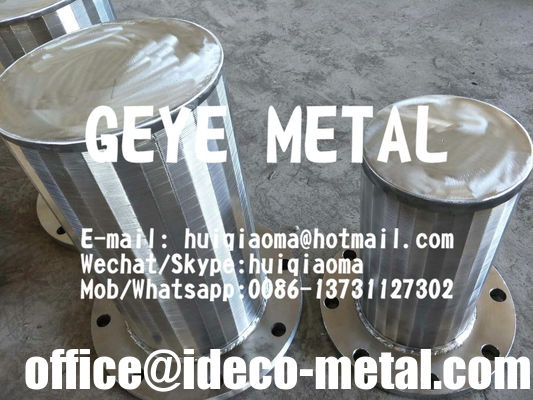 مصائد الراتنج من الأسلاك المربعة ، مرشحات مصائد الراتنج / الشاشة / الشاشات ، الأسلاك ذات الملف الفلنج / مصائد وسائل الإعلام الشاشة جونسون المزود